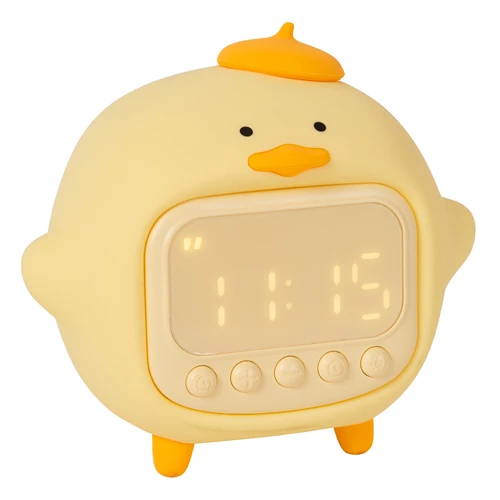 Lucide PINCHA DUCK - Rechargeable Table lamp Children - Battery pack- LED 3 StepDim - 1x1,5W 2100K - With music feature - Yellow | Essential - detail 1